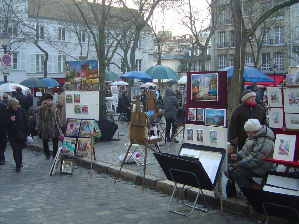 דירות פריז Duplex De Charme Au Coeur De Montmartre מראה חיצוני תמונה